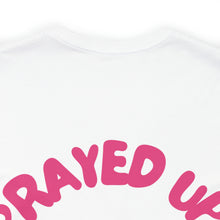 Load image into Gallery viewer, Prayed Up Black Queen Short Sleeve Tee