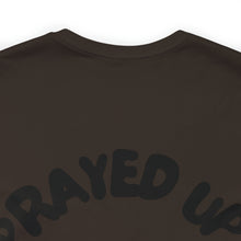 Load image into Gallery viewer, Prayed Up Black King Short Sleeve Tee