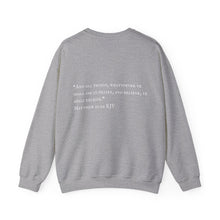 Load image into Gallery viewer, "PRAYED UP NURSE" Crewneck (White writing)