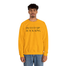 Load image into Gallery viewer, "PRAYED UP BLACK KING" Crewneck