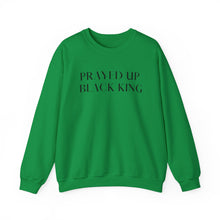 Load image into Gallery viewer, "PRAYED UP BLACK KING" Crewneck