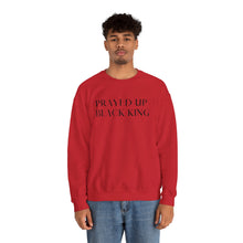 Load image into Gallery viewer, "PRAYED UP BLACK KING" Crewneck