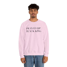 Load image into Gallery viewer, "PRAYED UP BLACK KING" Crewneck