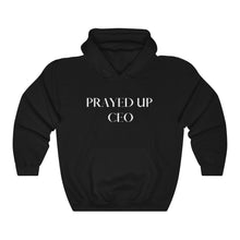 Load image into Gallery viewer, "PRAYED UP CEO" Hoodie (White writing)