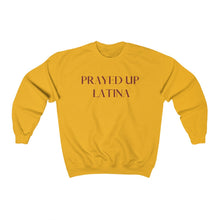Load image into Gallery viewer, "PRAYED UP LATINA" Crewneck