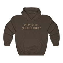 Load image into Gallery viewer, "PRAYED UP AFRICAN QUEEN" Hoodie