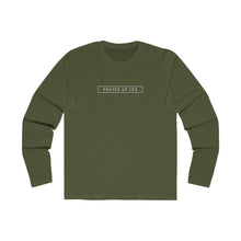 Load image into Gallery viewer, "PRAYED UP CEO" Men's Long Sleeve Crew Tee
