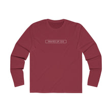 Load image into Gallery viewer, "PRAYED UP CEO" Men's Long Sleeve Crew Tee