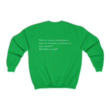 Load image into Gallery viewer, "PRAYED UP BLACK QUEEN" Crewneck (White writing)