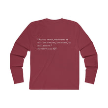 Load image into Gallery viewer, "PRAYED UP CEO" Men's Long Sleeve Crew Tee