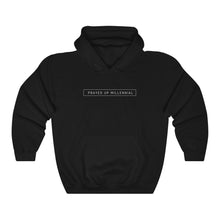 Load image into Gallery viewer, "PRAYED UP MILLENNIAL" Hoodie (White Writing)