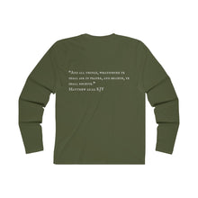 Load image into Gallery viewer, "PRAYED UP CEO" Men's Long Sleeve Crew Tee