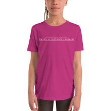 Load image into Gallery viewer, "PRAYED UP DISTANCE LEARNER" Youth Short Sleeve Tee