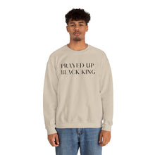 Load image into Gallery viewer, &quot;PRAYED UP BLACK KING&quot; Crewneck
