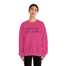 Load image into Gallery viewer, &quot;PRAYED UP BLACK KING&quot; Crewneck
