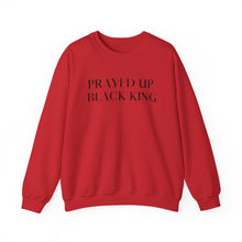 Load image into Gallery viewer, &quot;PRAYED UP BLACK KING&quot; Crewneck
