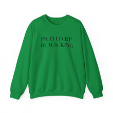 Load image into Gallery viewer, &quot;PRAYED UP BLACK KING&quot; Crewneck
