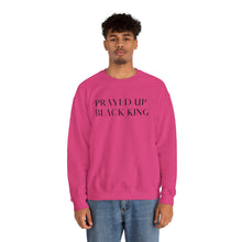 Load image into Gallery viewer, &quot;PRAYED UP BLACK KING&quot; Crewneck
