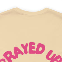 Load image into Gallery viewer, Prayed Up African Queen Short Sleeve Tee
