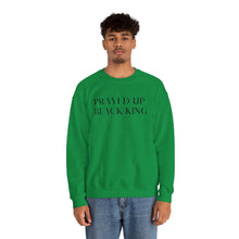 Load image into Gallery viewer, &quot;PRAYED UP BLACK KING&quot; Crewneck
