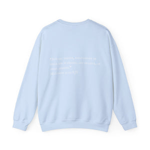 "PRAYED UP NURSE" Crewneck  (White writing)