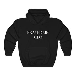 "PRAYED UP CEO" Hoodie (White writing)