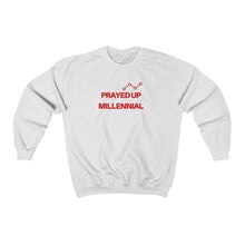 Load image into Gallery viewer, &quot;PRAYED UP MILLENNIAL&quot; Crewneck
