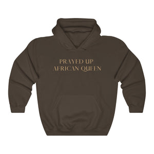 "PRAYED UP AFRICAN QUEEN" Hoodie