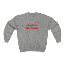 Load image into Gallery viewer, &quot;PRAYED UP MILLENNIAL&quot; Crewneck
