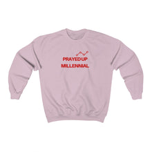 Load image into Gallery viewer, &quot;PRAYED UP MILLENNIAL&quot; Crewneck
