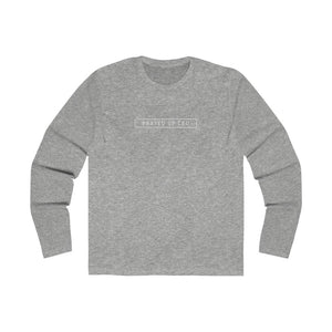 "PRAYED UP CEO" Men's Long Sleeve Crew Tee