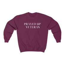 Load image into Gallery viewer, &quot;PRAYED UP VETERAN&quot; Crewneck
