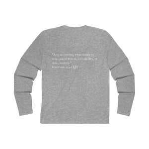 "PRAYED UP CEO" Men's Long Sleeve Crew Tee