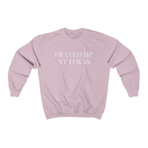 "PRAYED UP VETERAN" Crewneck