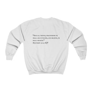 "PRAYED UP ARTIST" Crewneck