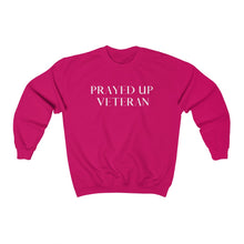 Load image into Gallery viewer, &quot;PRAYED UP VETERAN&quot; Crewneck
